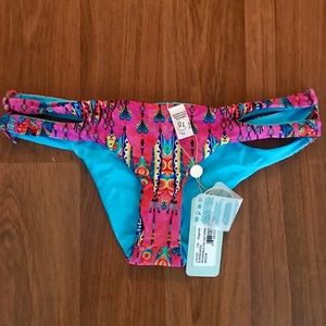 X REVOLVE Reversible Zig Zag Bikini Bottom